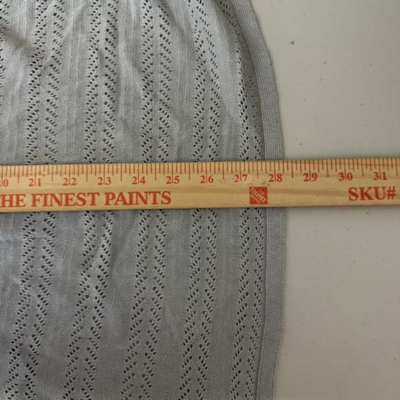 Alfani Cardigan Sweater Womens XL Gray Long Sleeve Open‎ Front Lightweight Knit - Picture 10 of 11